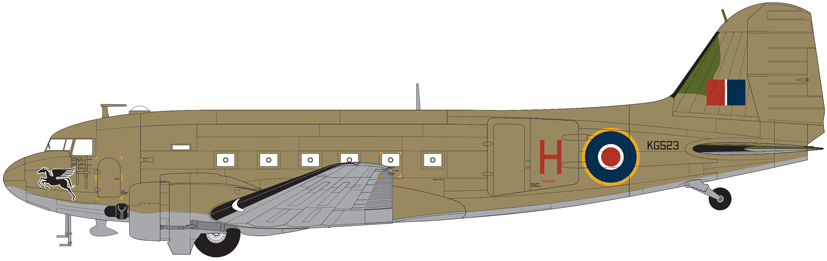 New Airfix Douglas Dakota Mk.III A08015A RAF Transport Command on the Airfix Workbench blog