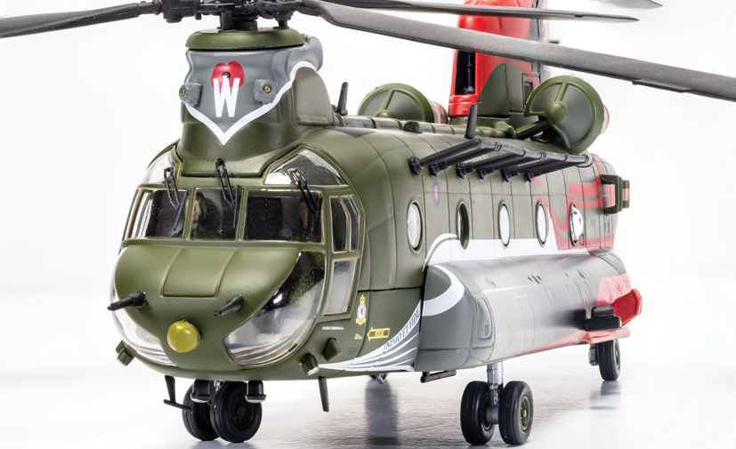 AA34215 Corgi Aviation Archive Boeing Chinook RAF No18 Squadron Centenary ZA712 on Corgi die-cast diaries blog