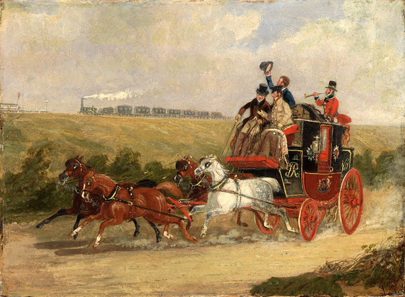 Hull - London Royal Mail Coach - James Pollard 1843 | Hornby Model Railways