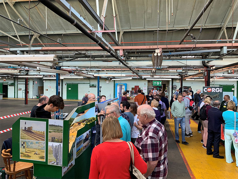 Exhibitors and stands