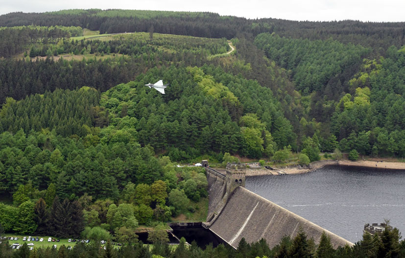 Dambusters 75th Anniversary at Derwent Dam on Airfix and Corgi Aerodrome