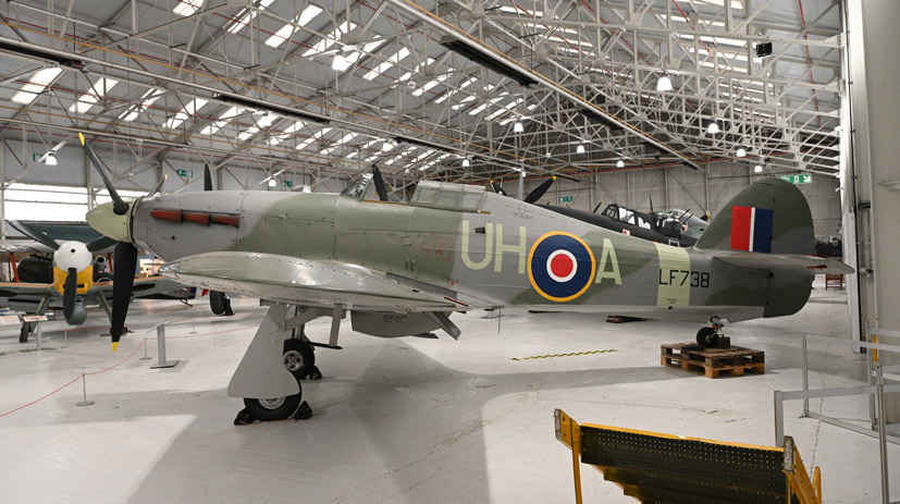 Cosford Battle of Britain 80th display at Cosford Hurricane IIC LF738 on the Airfix and Corgi Aerodrome blog