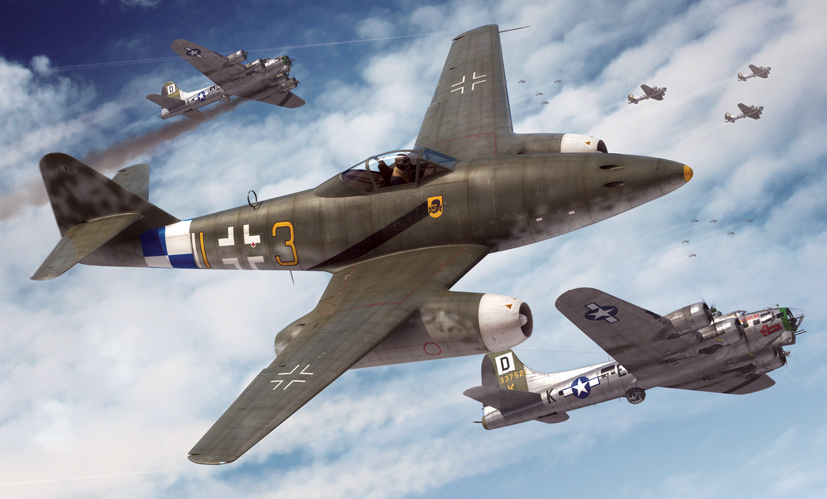 New Airfix Messerschmitt Me 262 B-1a/U1 nightfighter on the Airfix Workbench blog