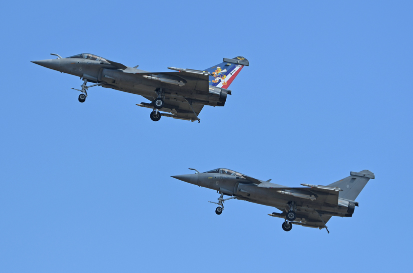 French Navy Aeronavale Dassault Rafale M role demonstration display RIAT 2018 tribute to RAF 100 on Airfix and Corgi Aerodrome