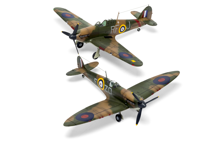 Airfix Battle of Britain 80th Anniversary Hawker Hurricane Mk1 A05127A model kit on the Airfix Workbench blog