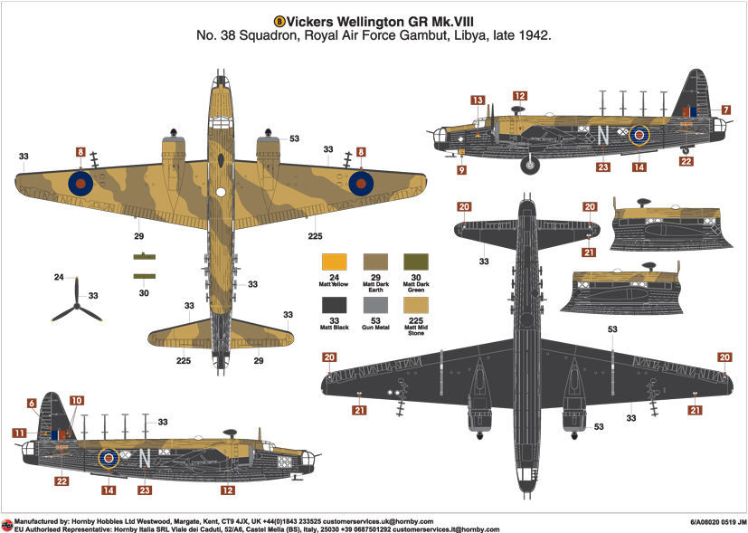 Vickers Wellington GR Mk.VIII U-Boat hunters of Coastal Command on the Airfix Workbench blog