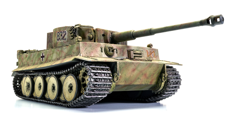 Airfix Tiger I tank Early Version Normandy 1944 on the Airfix Workbench blog
