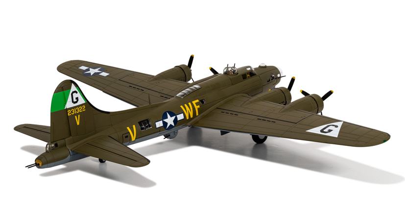 New Corgi Aviation Archive Boeing B-17G Flying Fortress Mi Amigo AA33319 diecast model on Corgi die-cast diaries blog