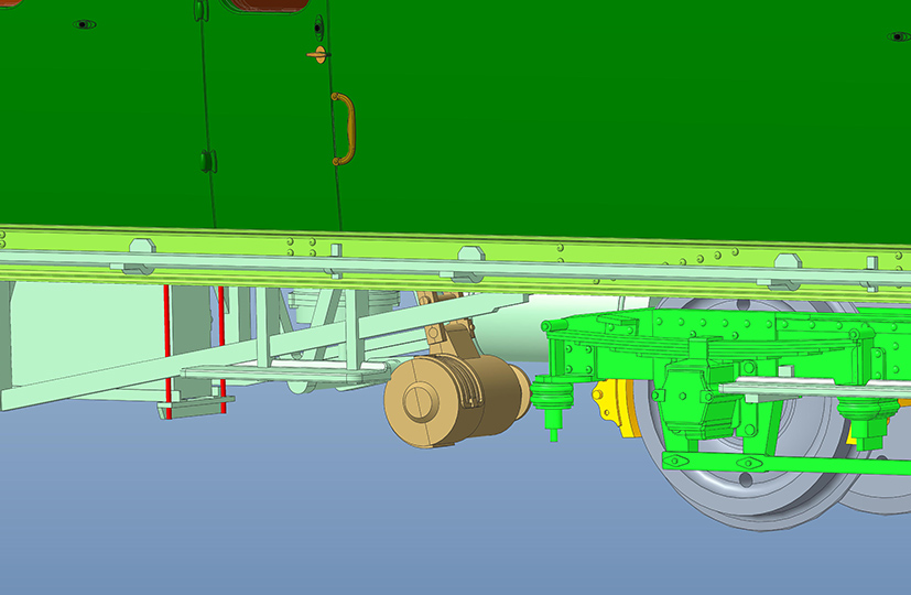 Engine Shed Bulleid 59'