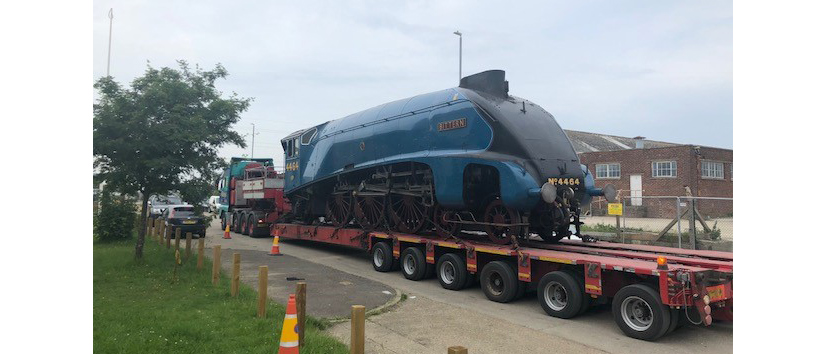 A4 Bittern Arriving at Margate