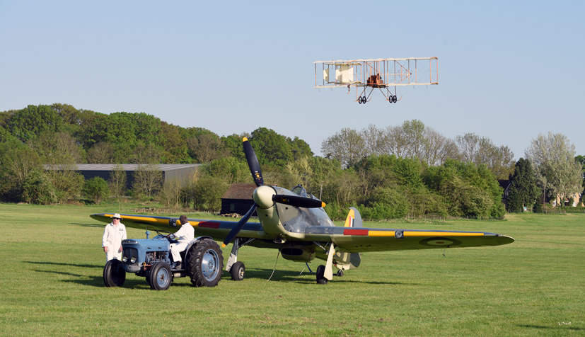 Shuttleworth Season Premier Airshow review only at Old Warden on Airfix and Corgi Aerodrome