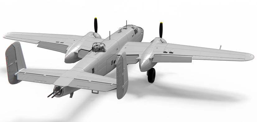 Airfix North American B-25B Mitchell Doolittle Raider A06020 on the Airfix Workbench blog
