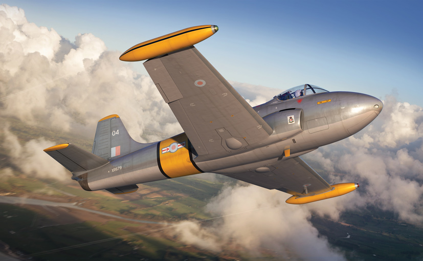 Classic RAF aviation with the new Jet Provost T.4 TWU A02107 on the Airfix Workbench blog