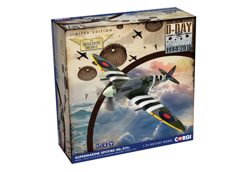 Aviation Archive D-Day 75th Anniversary special packaging on Corgi Diecast Diaries Blog