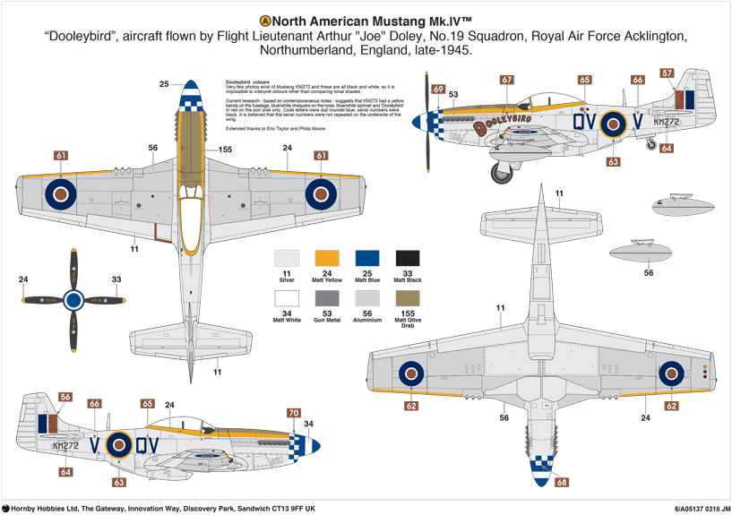 Exclusive new Airfix North American Mustang IV A05137 on the Airfix Workbench blog
