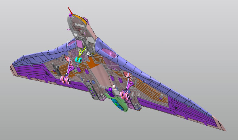 New Corgi Aviation Archive Avro Vulcan B2 AA27204 diecast model on Corgi die-cast diaries blog