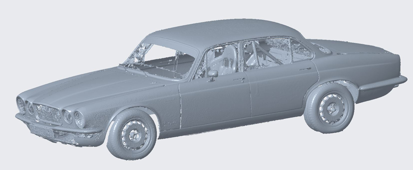 Exclusive Corgi Vanguards Jaguar XJ6 scan and CAD development on Corgi die-cast diaries blog