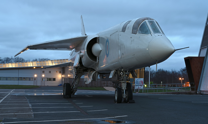 Special RAF Museum night photography event featuring British Aircraft Corporation TSR2 XR220 on the Airfix and Corgi Aerodrome blog