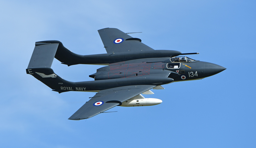 Fly Navy British naval aviation review De Havilland Sea Vixen on the Airfix and Corgi Aerodrome blog