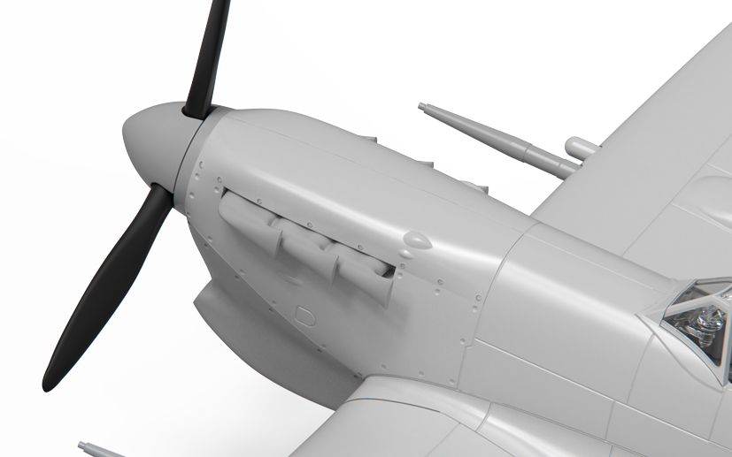 Young Airfix model kit designer works on his first Spitfire on the Airfix Workbench blog